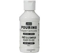 PEBEO Peinture Pouring Acrylique Brillante - Blanc - 118 ml