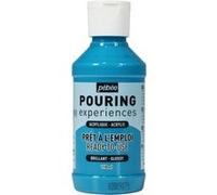 Pébéo Peinture acrylique Pouring - Bleu turquoise - 118 ml