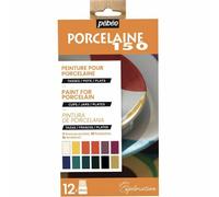 Pébéo Set 12 Peintures Porcelaine - 12x20 ml