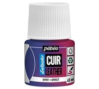 Peinture pour cuir et simili - Rose et bleu - Setacolor Cuir - Pébéo - 45ml