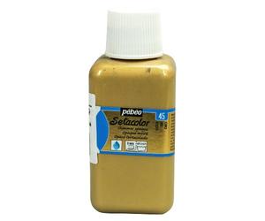 PEBEO Setacolor Flacon de peinture opaque pour tissu Doré brillant 250 ml