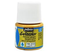 Pebeo Setacolor Peinture À Tissu 45ml Bouteilles moiré Couleur Gamme NEUF - Riche Dorés