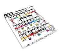 PEBEO Set Peintures Acrylique + Pinceau - 30 x 20 ml
