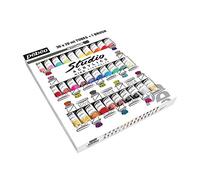 PEBEO Set Peintures Acrylique + Pinceau - 30 x 20 ml