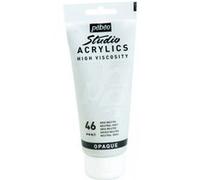 Pébéo Peinture acrylique Studio Acrylique – Gris neutre opaque mat/satiné fine – 100 ml
