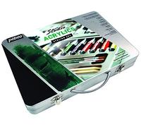 Coffret Acrylique Pébéo - 28 pcs COFFRET ATELIER METAL G