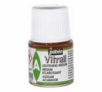 Pébéo 051000 Auxiliaires Vitrail 1 Flacon Medium Eclaircissant 45 ML Nacre