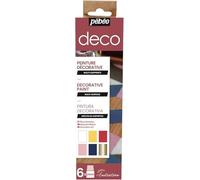 Peinture Deco Brillant Set Initiation 6 X 20 Ml