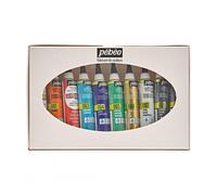 Pebeo Vitrea 160 Set de crayons de couleur brillants, 10 x 20 ml