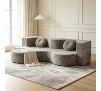 PEBFHSQW Canapé-lit Pliant, canapé-lit désossé, canapé-lit compressé, Petit canapé d'angle, canapé modulaire sans os, canapé Convertible en Mousse Haute résilience pour Petits espaces