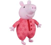 JEMINI | Peluche Peppa Pig Lumineuse 25 cm | Doudou Lumineux sans Pile | Recharge Naturelle | Lavable | Compagnon Nuit Bébé | Veilleuse Peluche Peppa | Dès la Naissance | Idée Cadeau Enfant