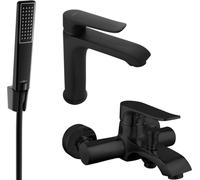 Pecos R72 set de baignoire, noir - 72703R72-70 (72703R72-70)