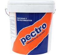 PECTRO Peinture anti-humidité - Prévient l'apparition des taches - Peinture blanche intérieure extérieure - Grande couverture - Peinture plastique et lavable (14 L)