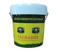 PECTRO Peinture Extérieure pour Façades, Anti-humidité (4 Litres) | Revêtement extérieur imperméable blanc