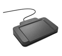 Philips ACC2320 Pédale de Commande, USB Interrupteur à Pied Design 3 Pédale, Plug et Play, sans Logiciel, Anthracite