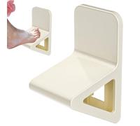 Pédale de douche : repose-pieds pour se raser sous la douche, repose-pieds pour la douche, marche de douche stable triangulaire antidérapante pour se raser les jambes, repose-pieds antidérapant Pa