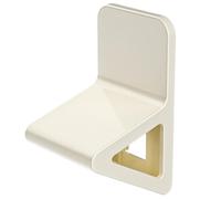Pédale de pied - Marche de douche stable triangulaire, repose-pieds de douche, pédale de salle de bain aide à rasage, tapis de pied monté au mur sans perçage pour le rasage des jambes, repose-pieds de