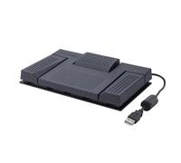 Pedalera de transcription OM System RS28N USB 3 pédales anthracite professionnelle