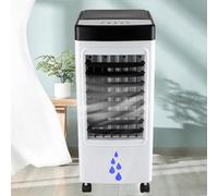 pedenencelia Climatiseur Portable sans Fenêtre/Refroidisseur d'air par Évaporation 3 en 1 avec Roues Pivotantes À 360° Et 4 Blocs Réfrigérants-Durée Fonctionnement 1-7 Heures/3 Vitesses Réglables