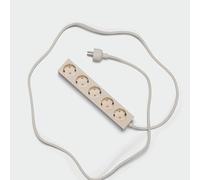 Pedestal Power Bar Multiprise 5 m avec fond magnétique - Prise multiple pratique et élégante 5 prises magnétique - Prise magnétique 5 prises - Power Strip 5 voies