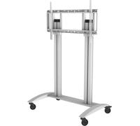 PEERLESS SR598W Chariot mobile 139,7cm 139,70cm (55") à 248,9cm 248,90cm (98") 136Kg pivotant et tournant à 360 degrés inclinable à 5 degrés Couleur Blanc (SR598W)