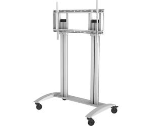 PEERLESS SR598W Chariot mobile 139,7cm 139,70cm (55") à 248,9cm 248,90cm (98") 136Kg pivotant et tournant à 360 degrés inclinable à 5 degrés Couleur Blanc (SR598W)