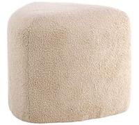 Venture Home Pouf Peg Teddy Beige