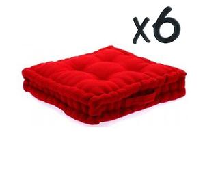 Pegane 22JUS-103852BX6 - 40x40x8 cm - Rouge