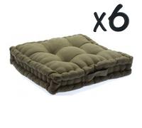 Pegane 22jus-103852cx2 - 40x40x8 cm - Taupe