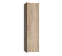 Pegane Armoire 1 porte - Chêne