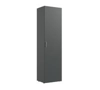 Pegane armoire 1 porte - Graphite
