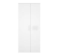 Pegane Armoire 3 portes - Blanc
