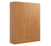 Pegane Armoire 3 portes - Merisier