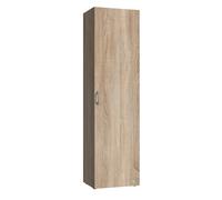 Pegane Armoire 6 tablettes - Chêne