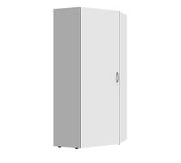 Pegane Armoire d'angle - Blanc