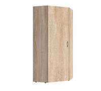 Pegane Armoire d'angle - Chêne