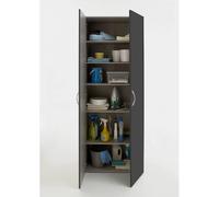 Pegane Armoire de rangement - Graphite