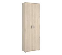 Pegane Armoire en panneaux de particules - Chêne