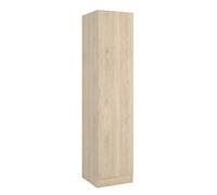 Pegane Armoire étroite penderie - Chêne
