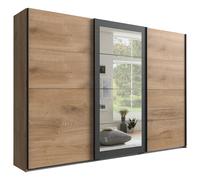 Pegane Armoire Miroirs Chêne Poutre