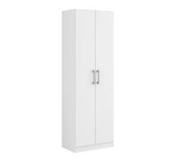 Pegane Armoire penderie - Blanc