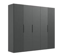 Pegane Armoire penderie - Graphite