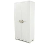 Pegane Armoire penderie plastique - Beige