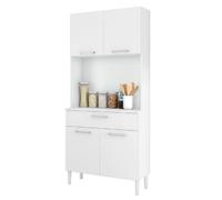 Pegane Armoire placard - Blanc