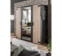 Pegane Armoire placard - Chêne