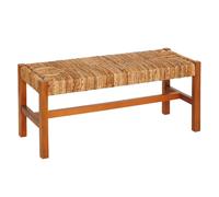 Pegane Banc bout de lit en bois - Naturel