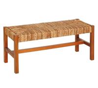 Pegane Banc bout de lit en bois - Naturel