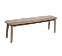Pegane Banc en bois d'acacia - Beige