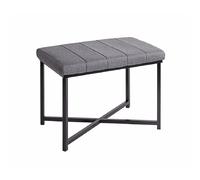 Pegane Banc rembourré 2 places - Gris