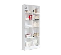 Pegane Bibliothèque colonne - Blanc